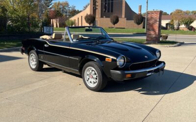 Fiat 124 Spider 1982 Convertible