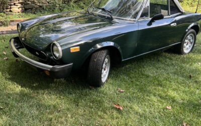 Fiat 124 Spider 1983 Convertible
