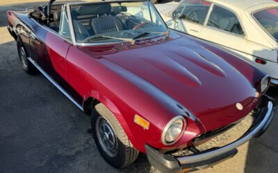 Fiat 124 spider 1800 1978