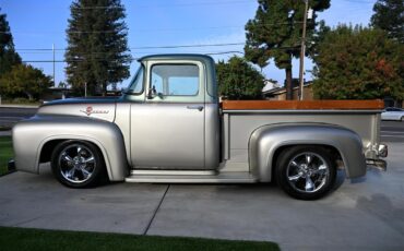 Ford-12-ton-pickup-1956-greensilver-tan-4