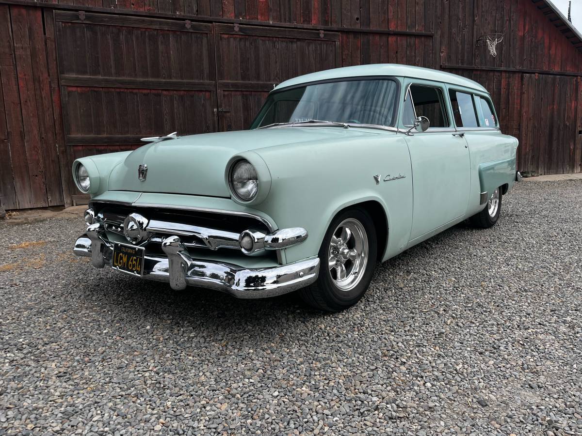 Ford-2-door-ranch-wagon-1954-green-6