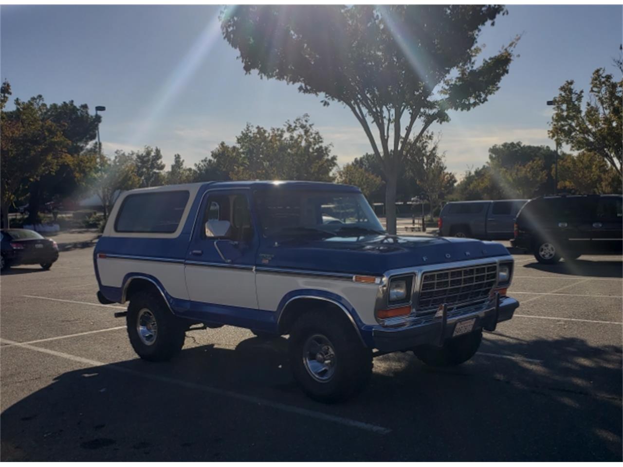 Ford-Bronco-1979-Two-tone-bluewhite-Gray-5