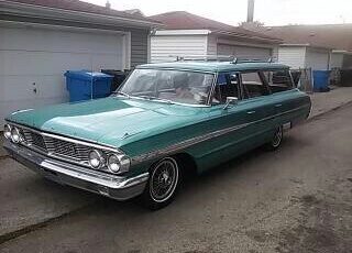 Ford-Country-sedan-1964-Teal-Teal