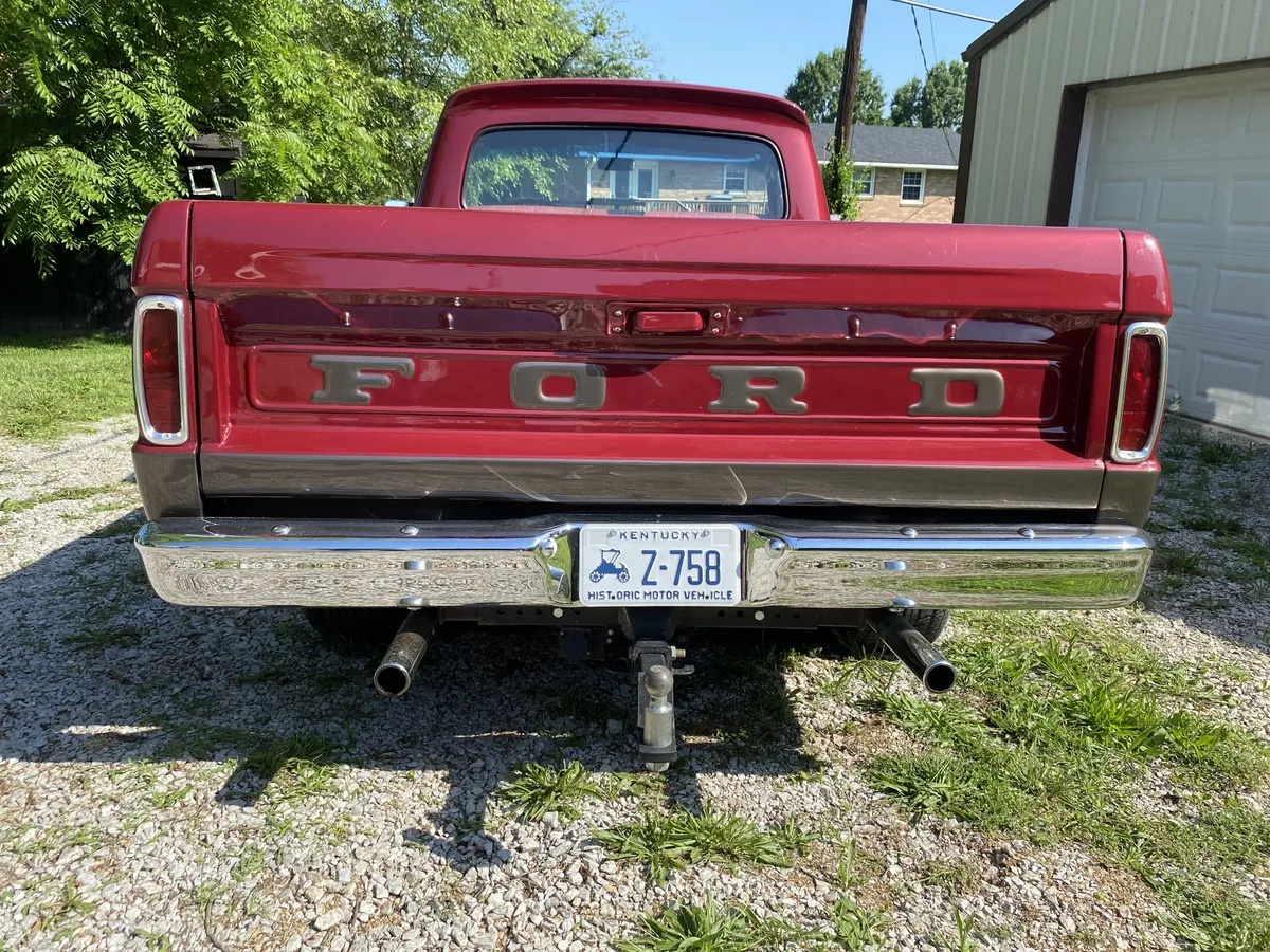 Ford-F-100-1964-Red-Red-And-Black-1