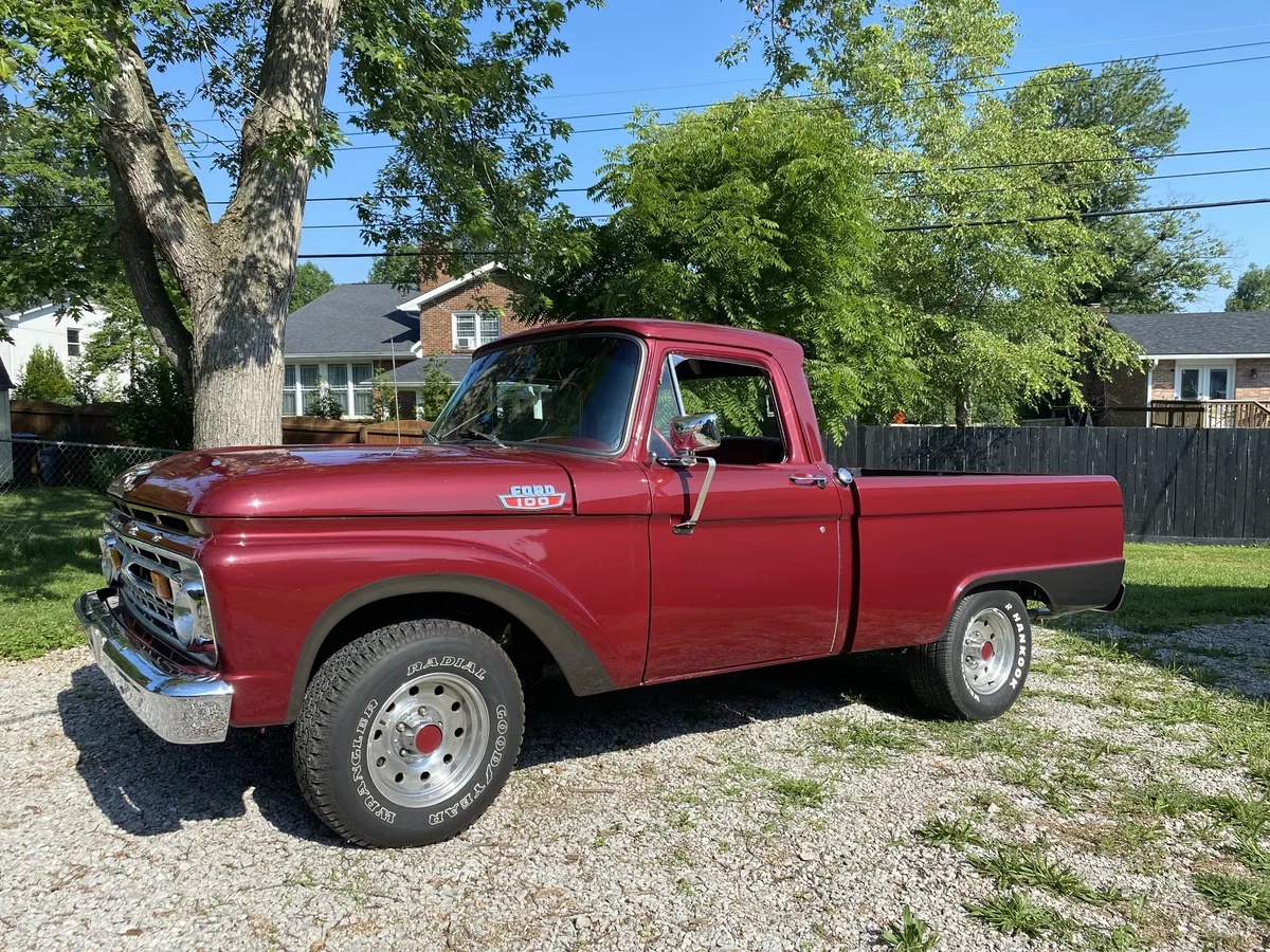 Ford-F-100-1964-Red-Red-And-Black-12