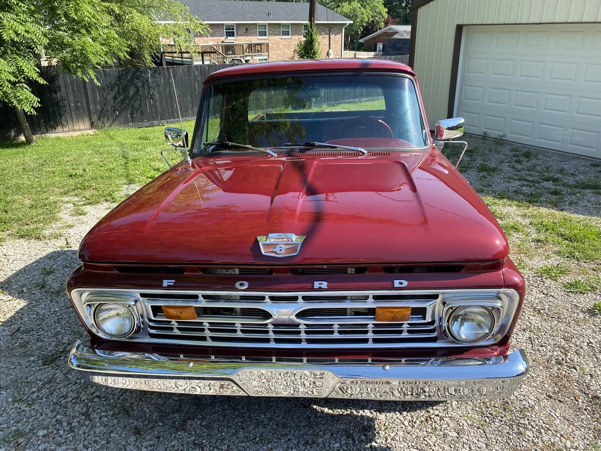 Ford-F-100-1964-Red-Red-And-Black-7