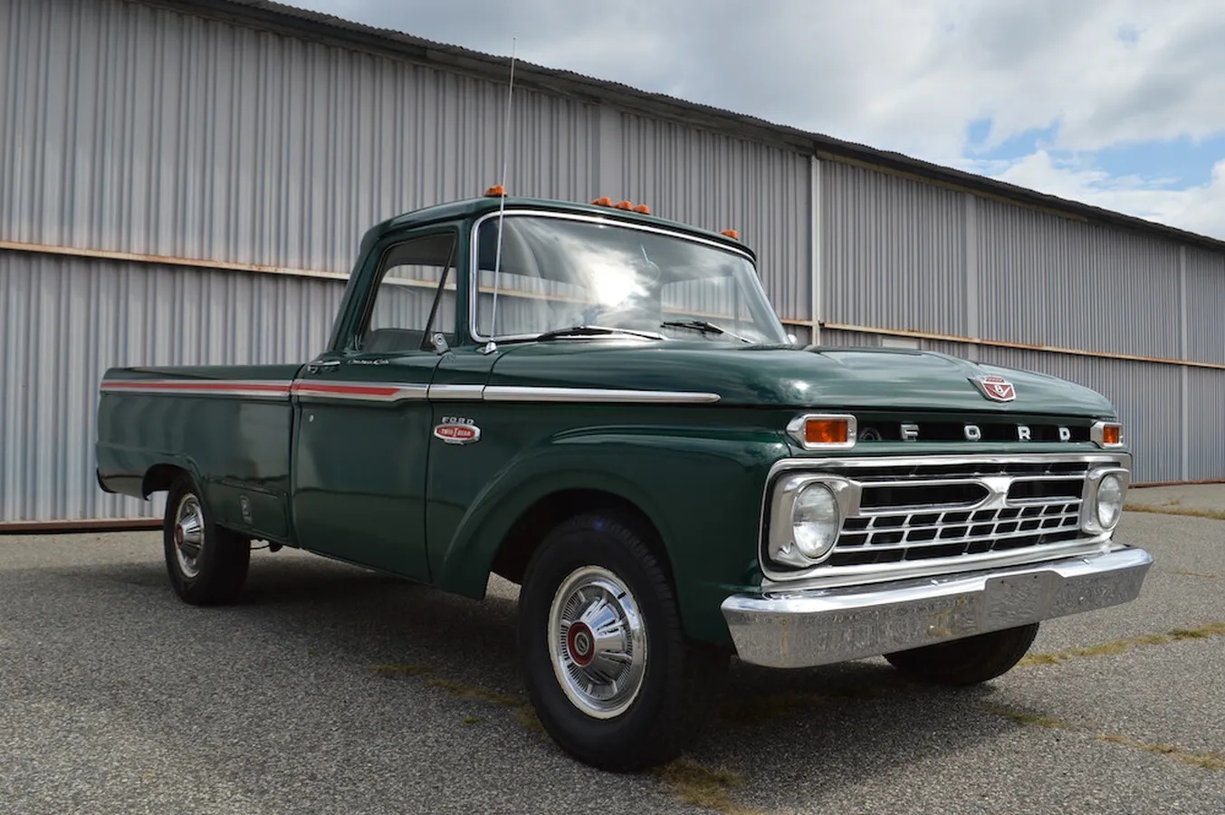 Ford-F-100-1966-Green-Green-5