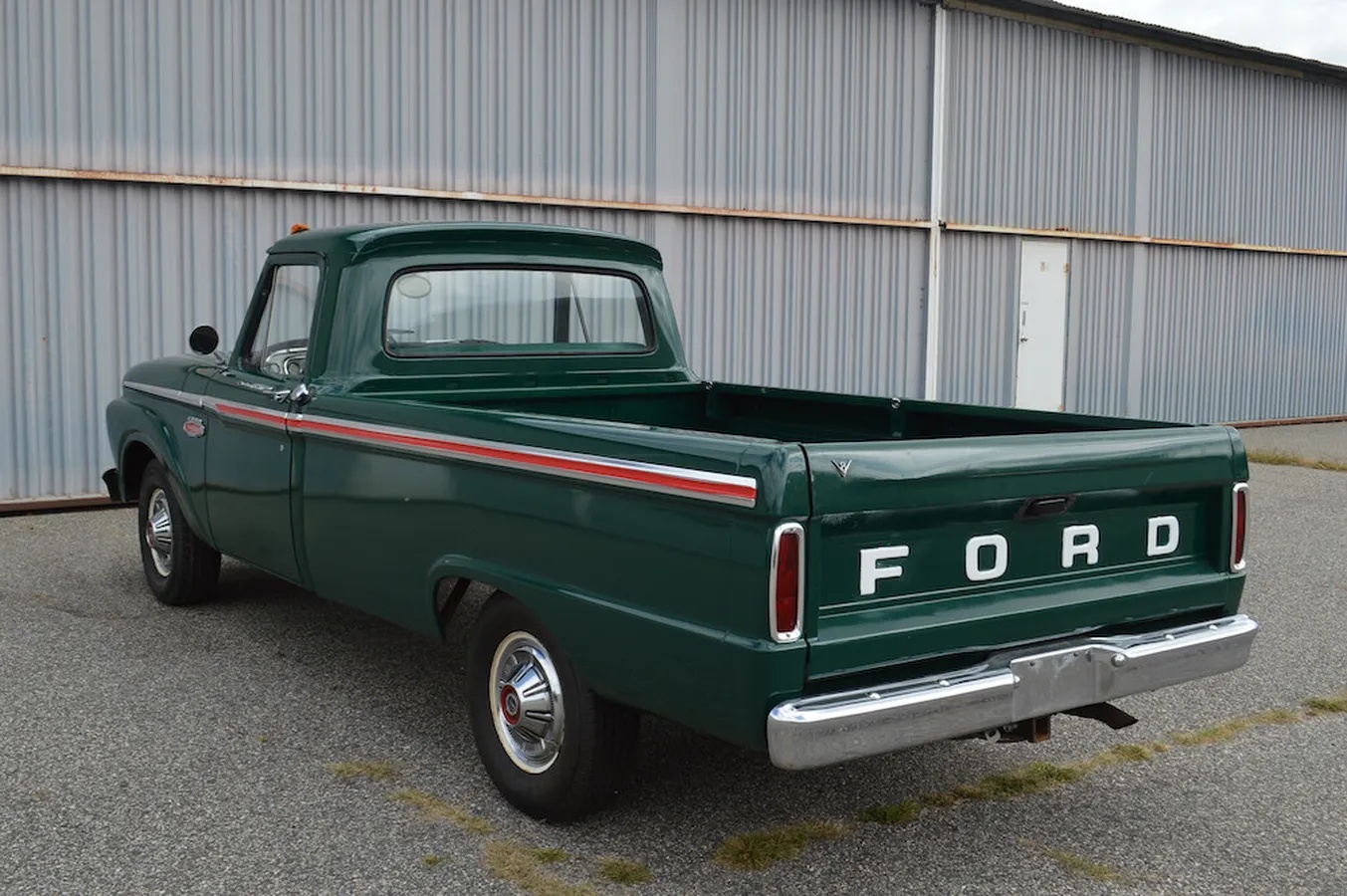 Ford-F-100-1966-Green-Green-6