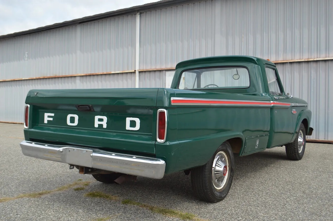 Ford-F-100-1966-Green-Green-9