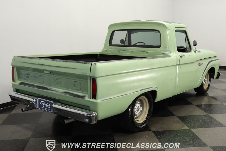Ford-F-100-1966-Green-Patina-Black-13