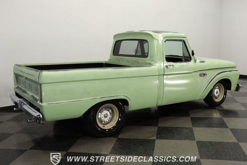 Ford-F-100-1966-Green-Patina-Black-14