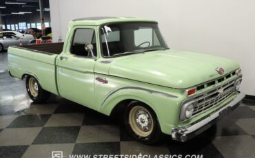 Ford-F-100-1966-Green-Patina-Black-2