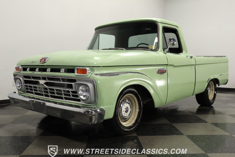 Ford-F-100-1966-Green-Patina-Black-20