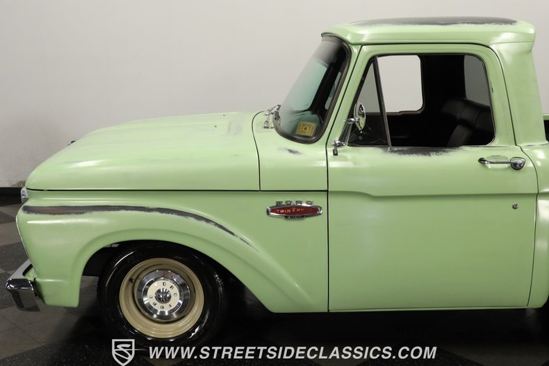Ford-F-100-1966-Green-Patina-Black-22