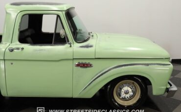 Ford-F-100-1966-Green-Patina-Black-26