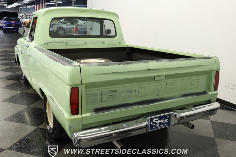 Ford-F-100-1966-Green-Patina-Black-42
