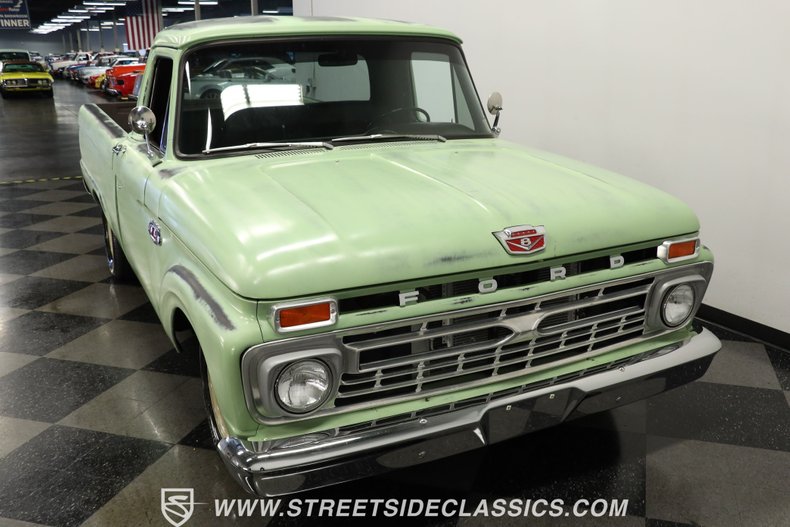 Ford-F-100-1966-Green-Patina-Black-44
