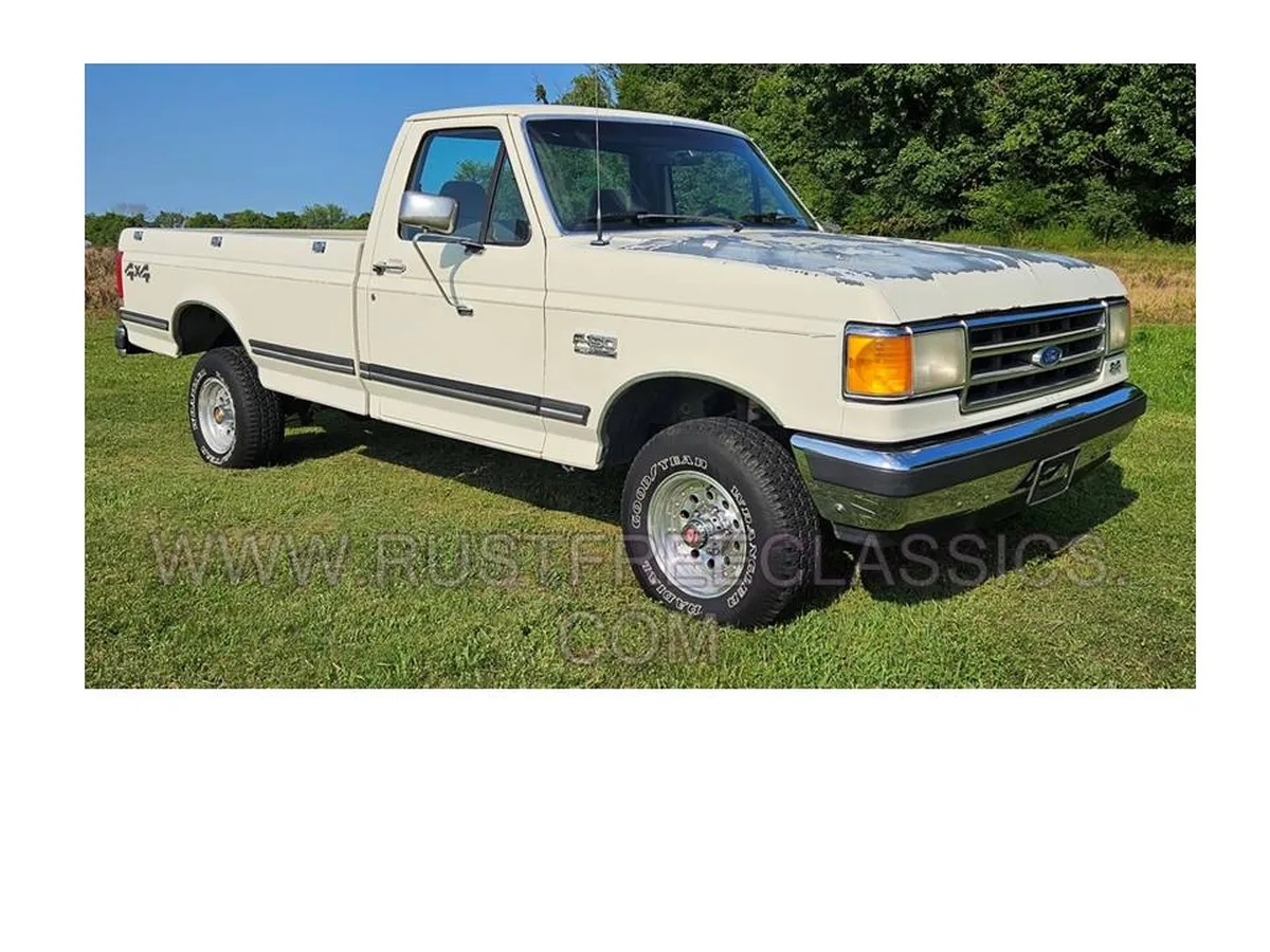 Ford-F-150-1991-Cream-Blue-4