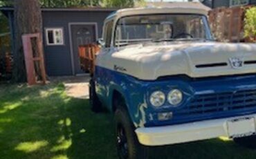 Ford-F-250-1960-Blue-And-White-White-2