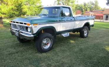 Ford-F-250-1977-Green-Green-16