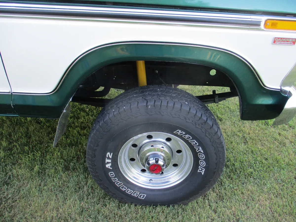 Ford-F-250-1977-Green-Green-3