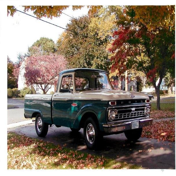 Ford-F-series-1966-Green-Green