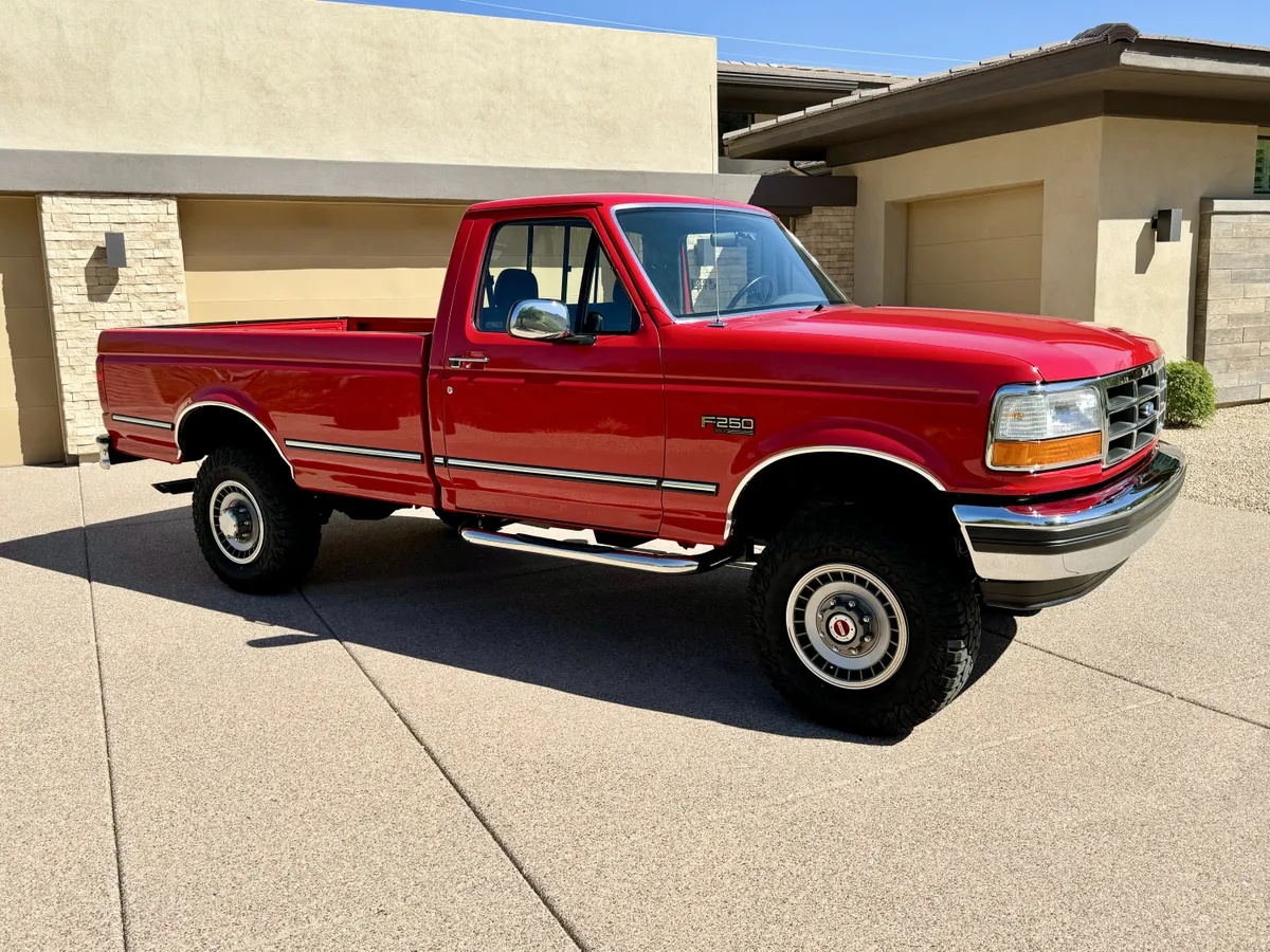 Ford-F-series-1993-Red-Grey-1