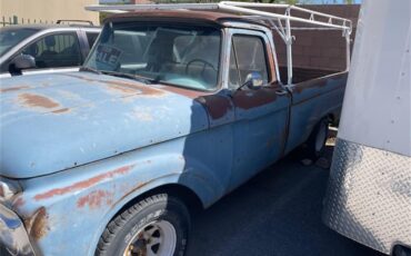 Ford-F100-1965-Blue-Tan