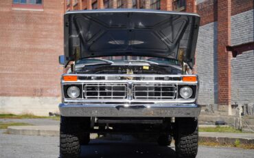 Ford-F250-1977-Silver-Metallic-Blue-Knit-Vinyl-32