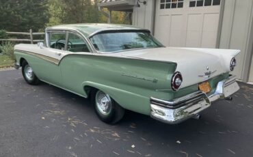 Ford-Fairlane-500-1957-Cumberland-Green-amp-Colonial-White-Medium-Green-Metallic