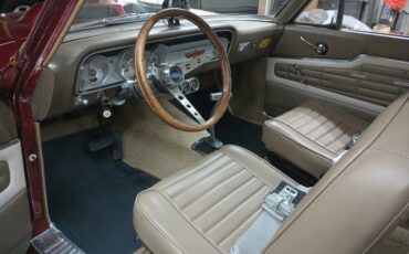 Ford-Fairlane-500-1964-Burgundy-Tan-10