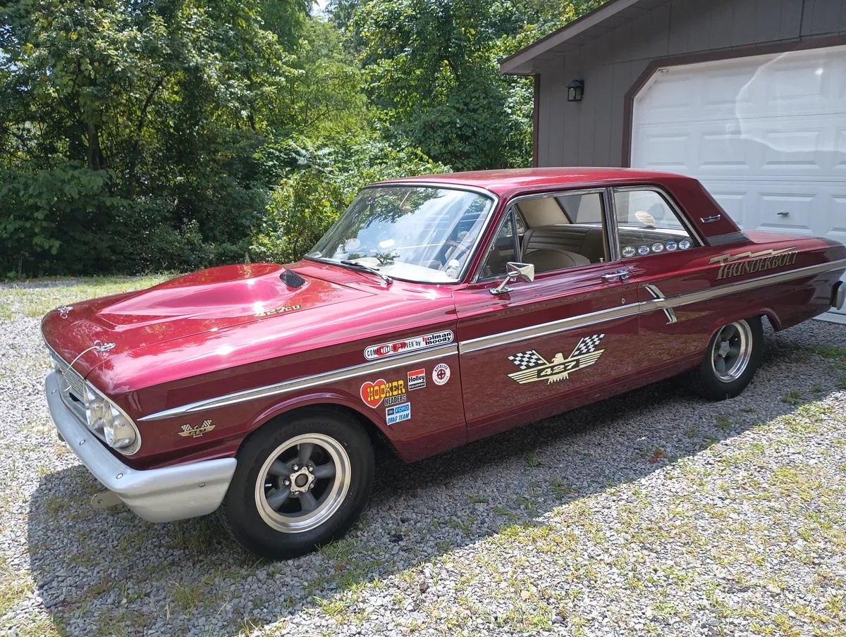 Ford-Fairlane-500-1964-Burgundy-Tan-15