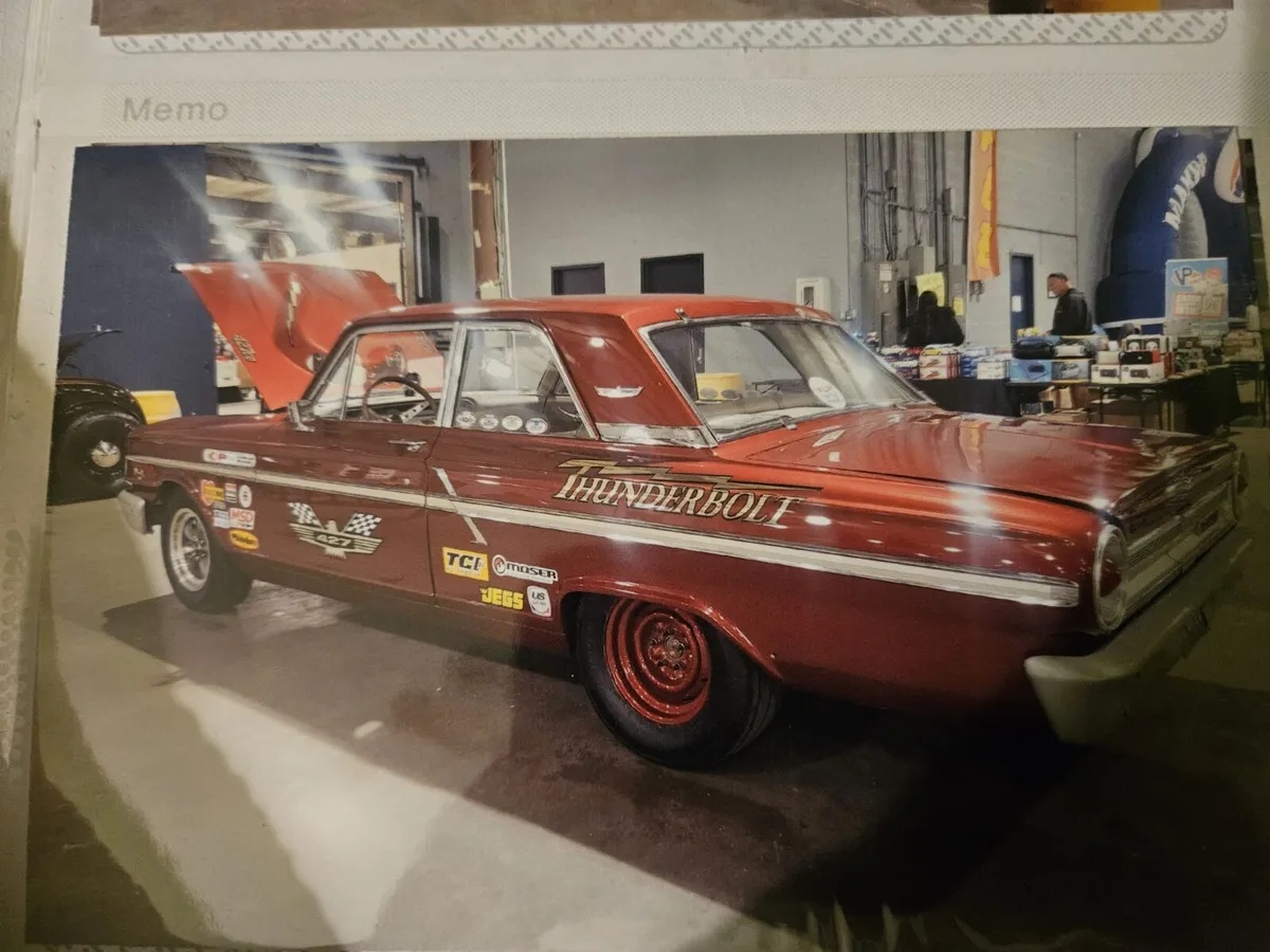 Ford-Fairlane-500-1964-Burgundy-Tan