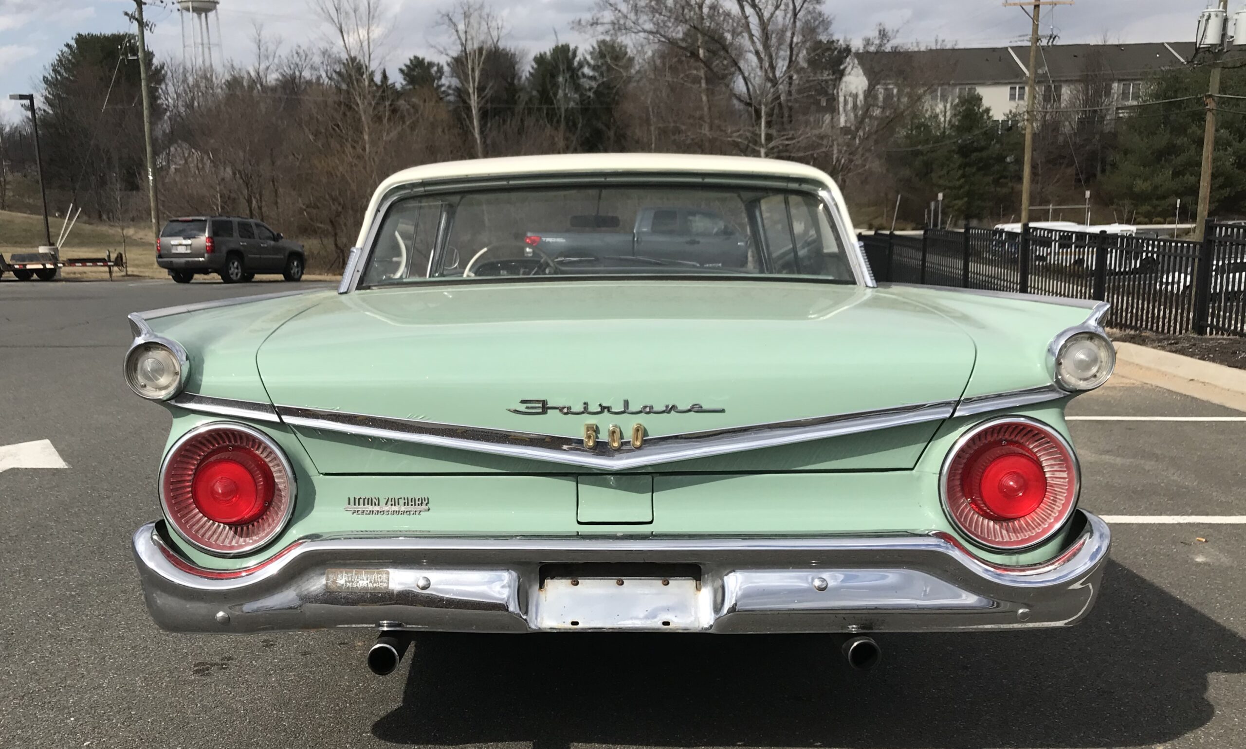 Ford-Galaxie-500-1959-Green-Green-10