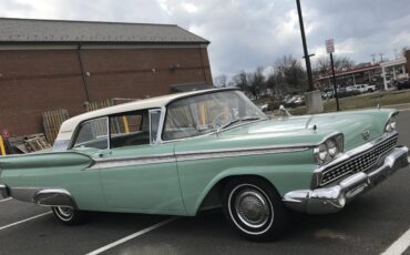 Ford-Galaxie-500-1959-Green-Green-13