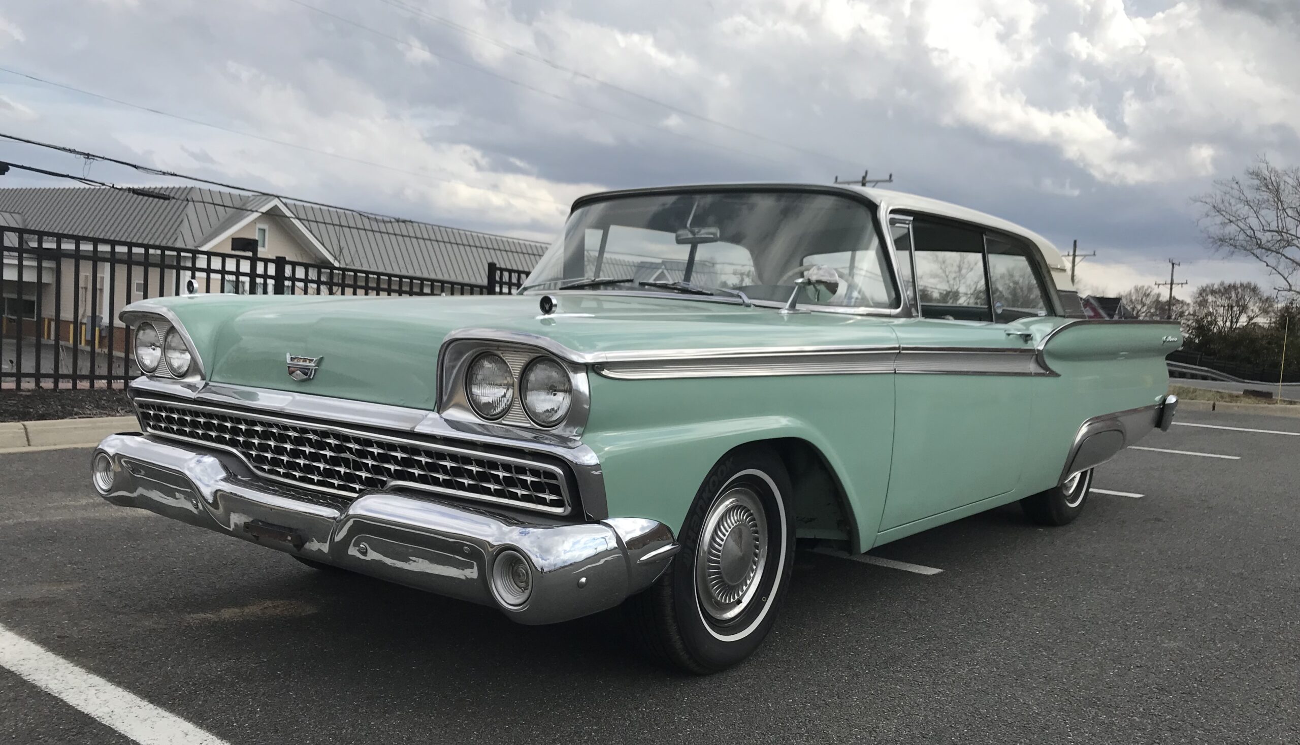 Ford-Galaxie-500-1959-Green-Green-18