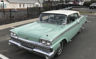 Ford-Galaxie-500-1959-Green-Green-4