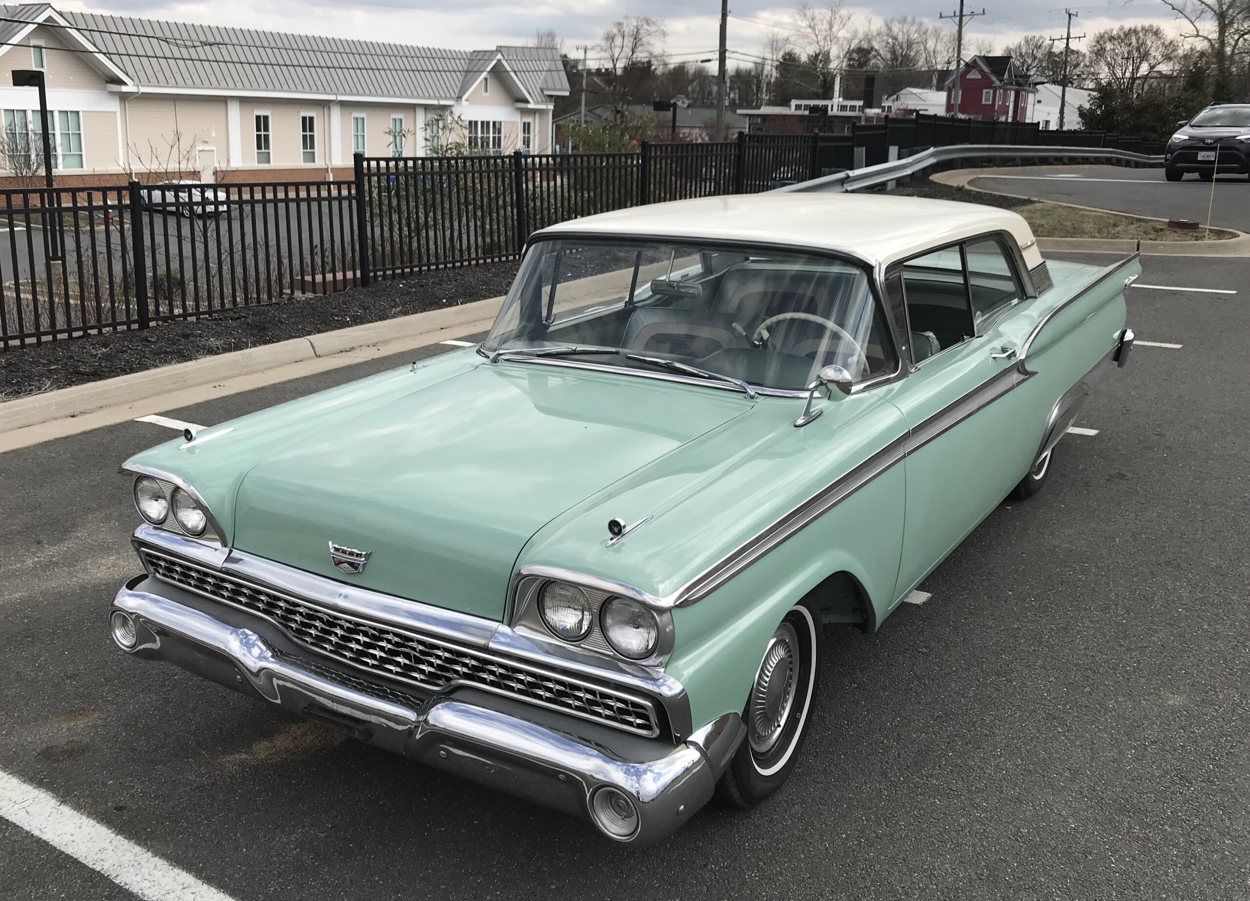 Ford-Galaxie-500-1959-Green-Green-4