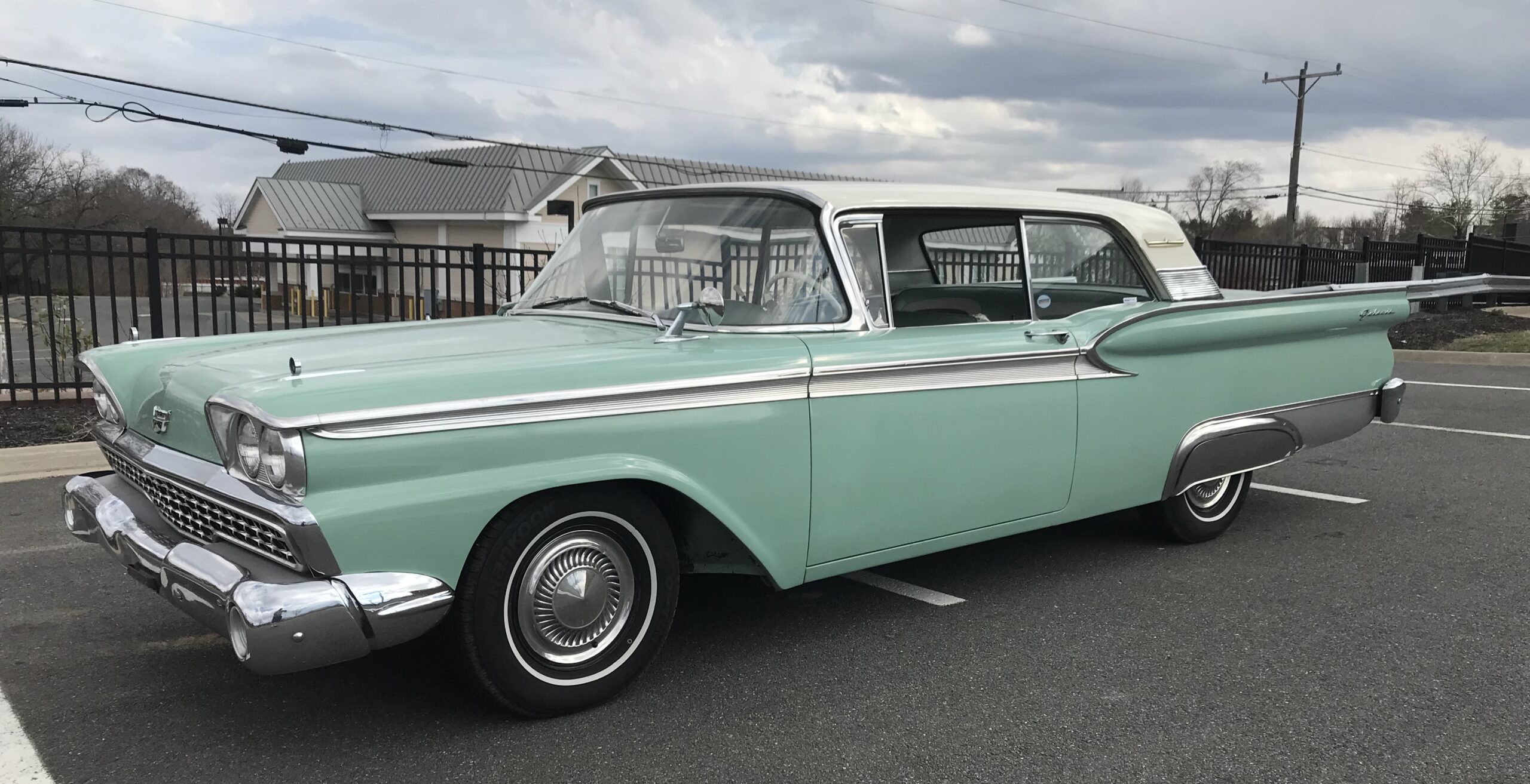 Ford-Galaxie-500-1959-Green-Green-6