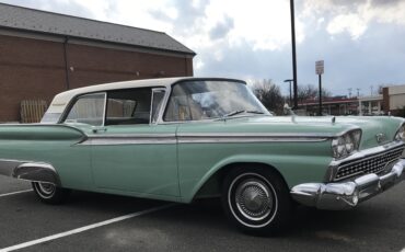 Ford-Galaxie-500-1959-Green-Green-7