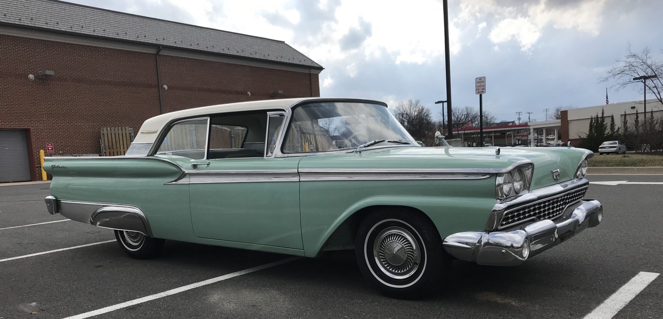 Ford-Galaxie-500-1959-Green-Green-7