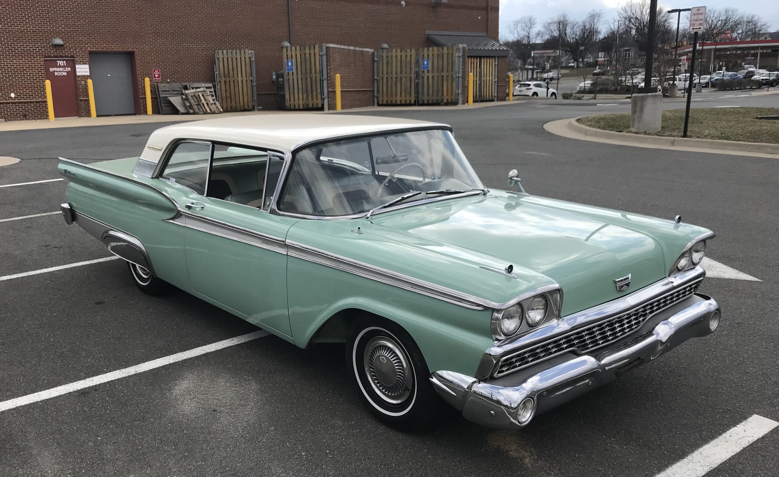 Ford-Galaxie-500-1959-Green-Green