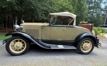 Ford-Model-a-1931-Tan-With-Black-Fenders-Tan