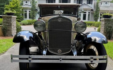 Ford-Model-a-1931-Tan-With-Black-Fenders-Tan