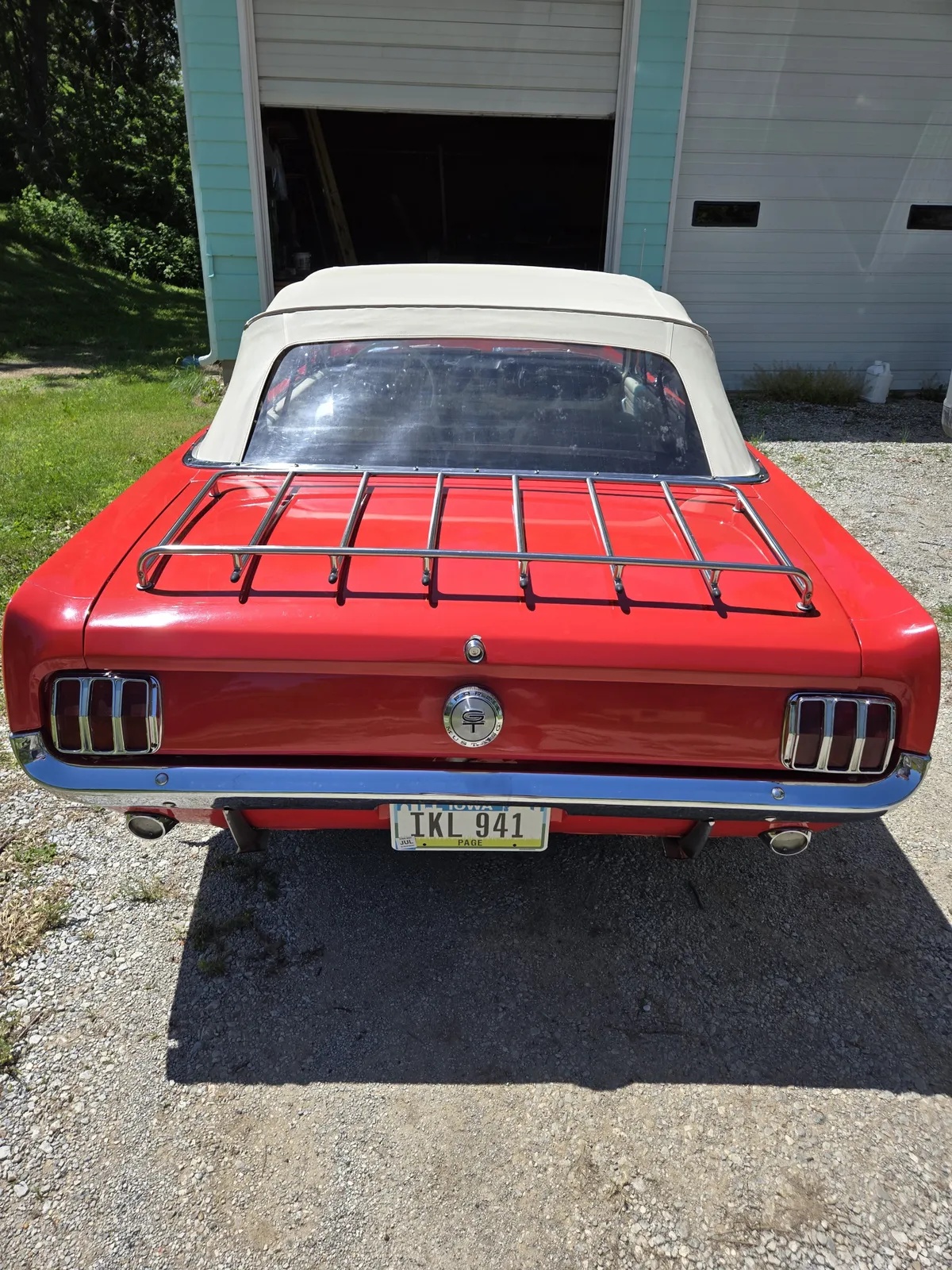 Ford-Mustang-1965-Red-White-1