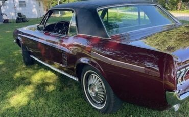 Ford-Mustang-1967-Burgandy-Red-Metallic-Black-11