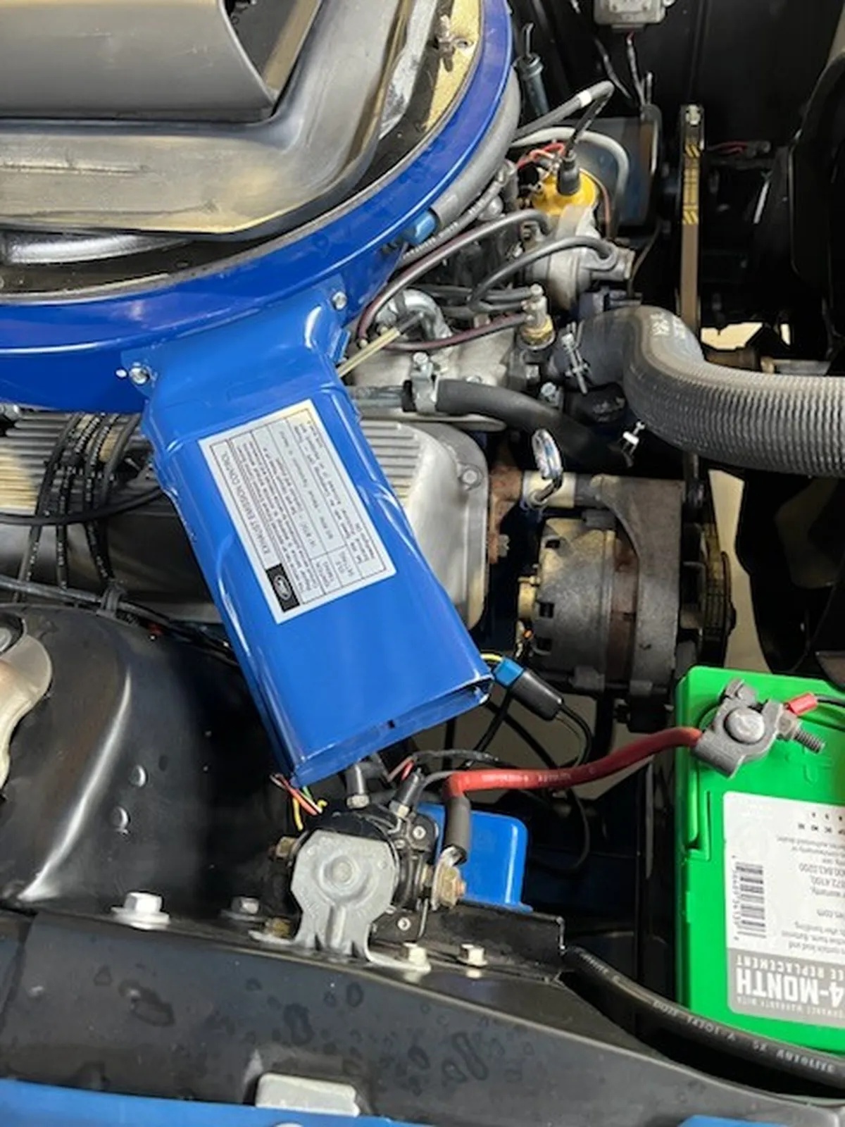 Ford-Mustang-1970-Medium-Metallic-Blue-White-18