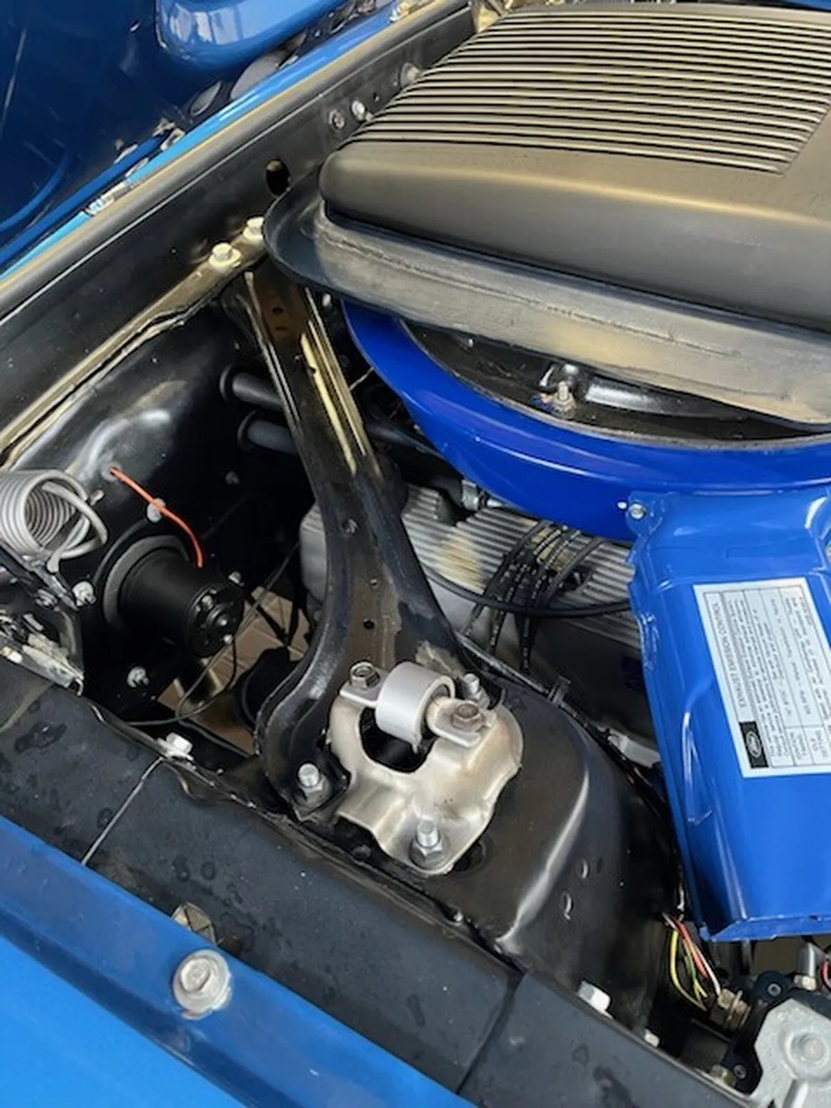 Ford-Mustang-1970-Medium-Metallic-Blue-White-19