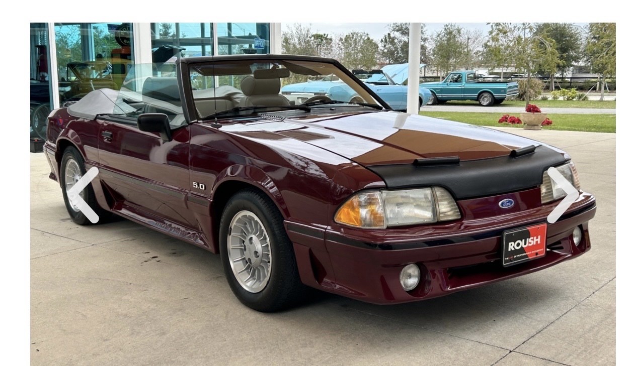 Ford Mustang 1989 Convertible