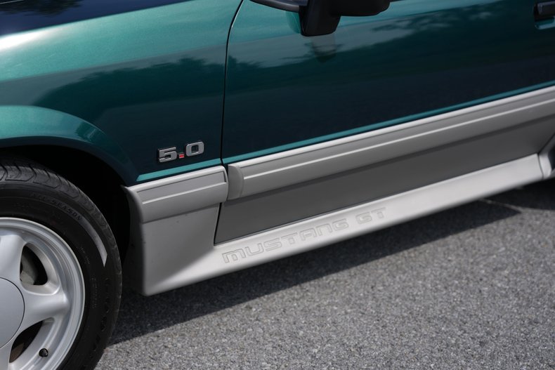 Ford-Mustang-1992-Emerrald-Green-Metal-White-22
